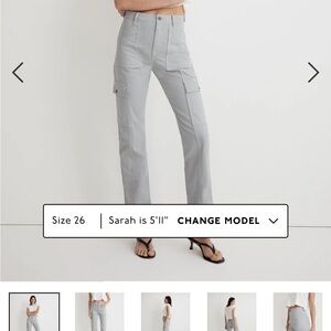 Madewell 90s straight twill pants